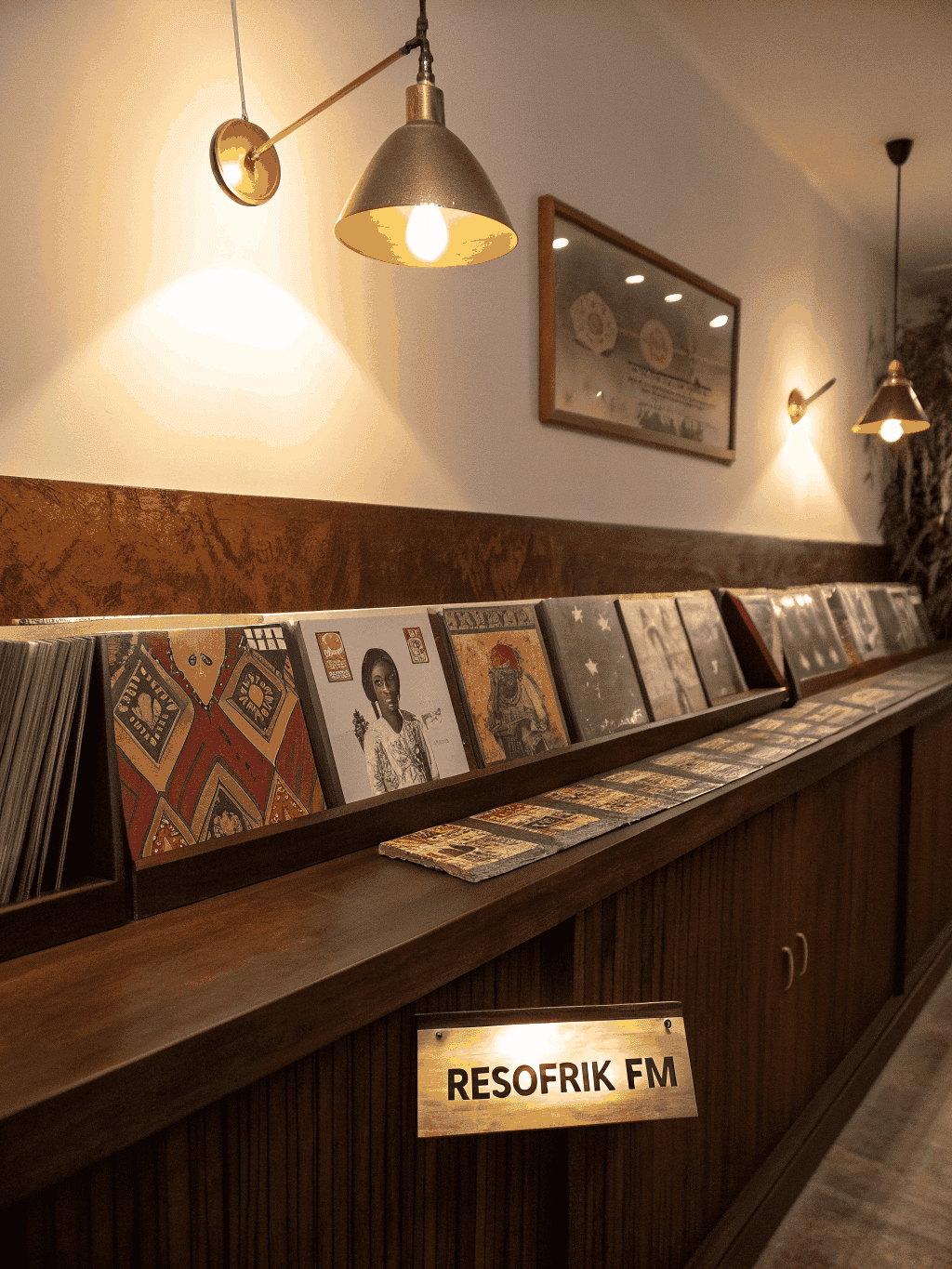 Extensive collection of rare African and Soul records